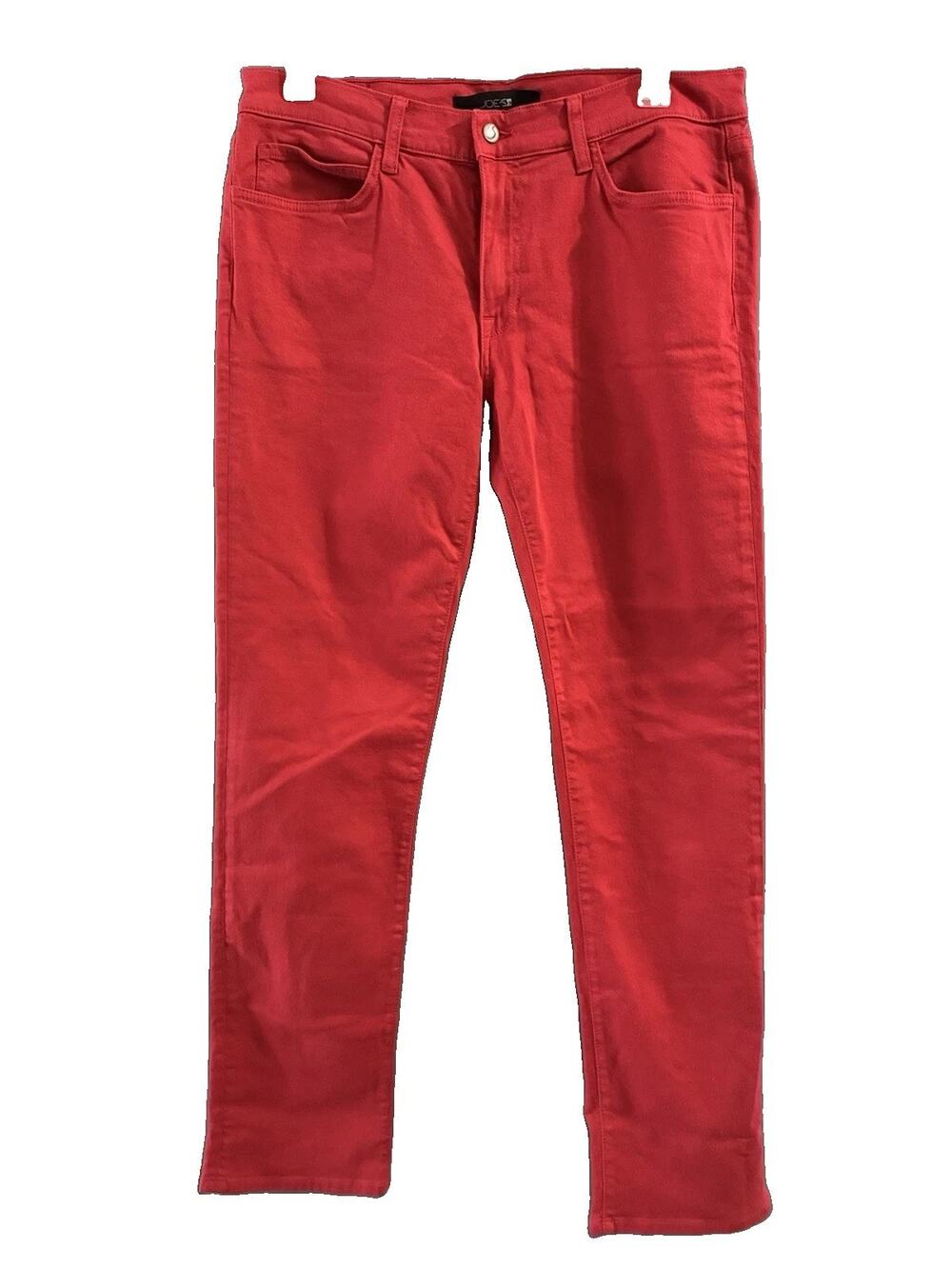 JOE'S JEANS The Brixton Straight Narrow Mens 36x34 Red Jeans NWT